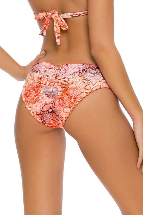 Luli Fama Skins Seamless Full Ruched Back Bottom
